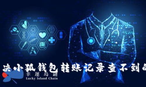 如何解决小狐钱包转账记录查不到的问题？