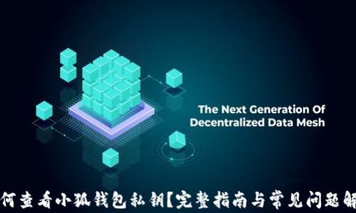 
如何查看小狐钱包私钥？完整指南与常见问题解答